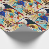 Papier Cadeau Kandinsky Moderne peinture Abstraite (Coin)