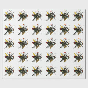 Papier Cadeau Kandinsky On White II - Art Expressionniste Abstra