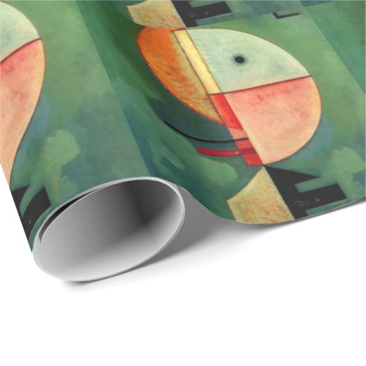 Papier Cadeau Kandinsky peinture Abstraite ascendante (Coin rond)