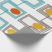 Papier Cadeau Kandinsky Rectangles avec Ovals (Coin)