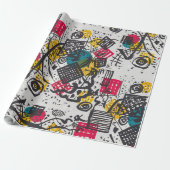 Papier Cadeau Kandinsky Small Worlds V Classic Abstrait (Déroulé)