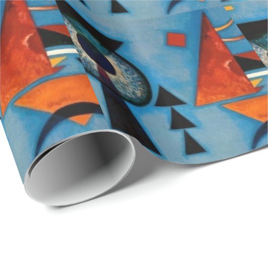 Papier Cadeau Kandinsky Soft Hard Abstrait (Coin rond)