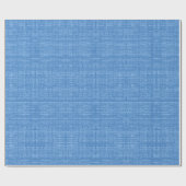 Papier Cadeau Kano Weave in Blue (Plat)
