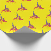 Papier Cadeau Karaté Kick (Coin)