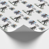 Papier Cadeau Karate Ninja Boy's Birthday Bash (Coin)