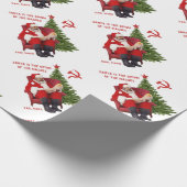 Papier Cadeau Karl Marx Père Noël (Coin)