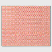 Papier Cadeau ‘Karlek’ heart gift wrapping paper (pink,red) (Plat)