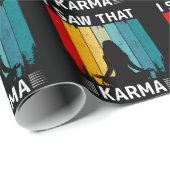 Papier Cadeau Karma Saw (Coin rond)