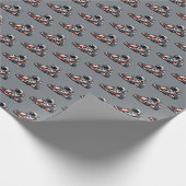 Papier Cadeau Karting d'astronaute (Coin)