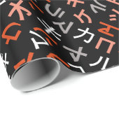 Papier Cadeau katakana (Coin rond)