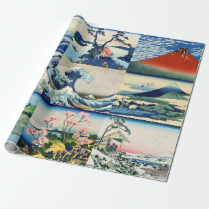 Papier Cadeau Katsushika Hokusai - 36 Vues de la sélection du Mo
