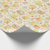 Papier Cadeau Kawaii Chicken Picnic Pattern Wrapping Paper (Coin)