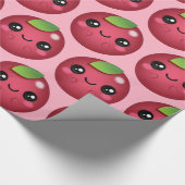 Papier Cadeau Kawaii Cranberry (Coin)