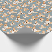 Papier Cadeau Kawaii Cute Baby Fennec Foxes (Coin)