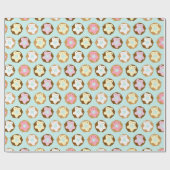 Papier Cadeau Kawaii Donuts (Plat)