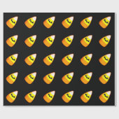 Papier Cadeau Kawaii Halloween Candy Corn (Plat)