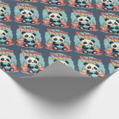 Papier Cadeau Kawaii Panda Pajama Party Cosy Slepov esthétique (Coin)