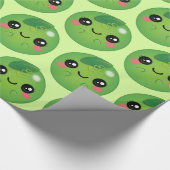 Papier Cadeau Kawaii Pea (Coin)