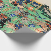 Papier Cadeau Kawanakajima no kassen (Bataille de Kawanakajima) (Coin)