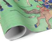 Papier Cadeau Kawanakajima no kassen (Bataille de Kawanakajima) (Coin rond)