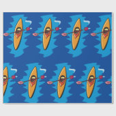 Papier Cadeau Kayak (Plat)