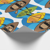 Papier Cadeau Kayak (Coin)