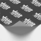 Papier Cadeau Kayak Drôle Ils Me Voient En Train (Coin)