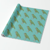 Papier Cadeau Kea New Zealand Bird (Déroulé)