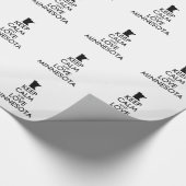 Papier Cadeau KEEP CALM et LOVE MINNESOTA (Coin)