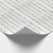 Papier Cadeau Keep of the Promise Song Sheet Music Notes (Coin)