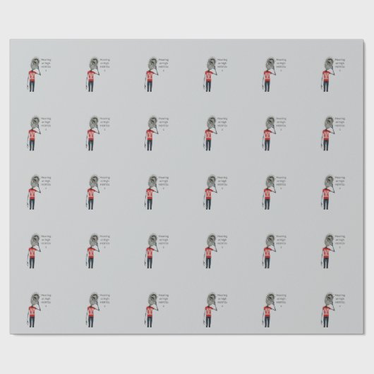 Papier Cadeau Keep your ears on your own business (Plat)