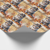 Papier Cadeau Keeshony À L'Automne Feuille Thanksgiving Art (Coin)