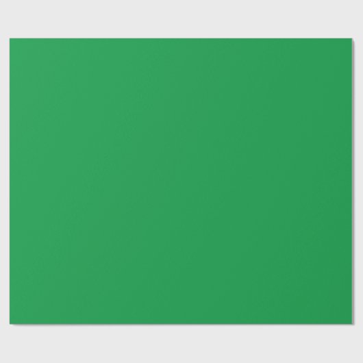 Papier Cadeau Kelly Green St Patrick's Day 2024 Elegant Classy (Plat)