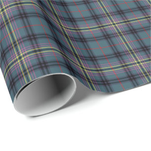 Papier Cadeau Kennedy Clan Tartan