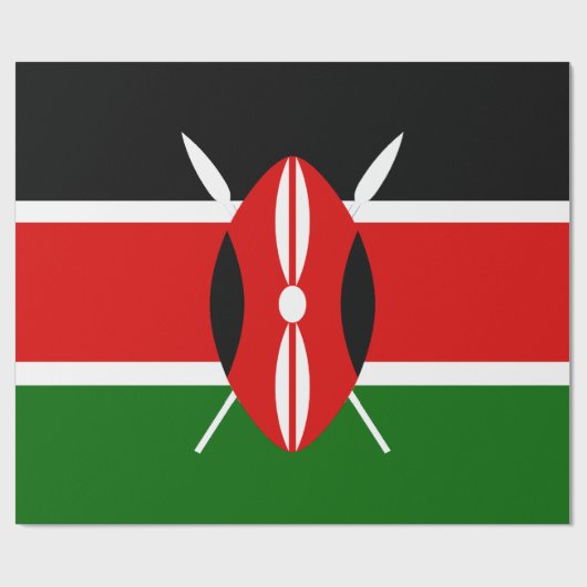 Papier Cadeau Kenya (Plat)