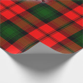 Papier Cadeau Kerr Tartan avec le nom de famille (Coin)