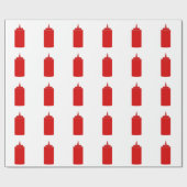 Papier Cadeau Ketchup (Plat)
