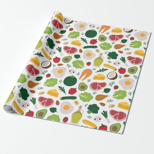 Papier Cadeau Keto (Déroulé)