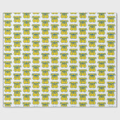 Papier Cadeau Kettering University Bulldogs (Plat)