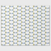 Papier Cadeau Kettering University Bulldogs (Plat)