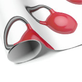 Papier Cadeau Kettlebell (Coin rond)