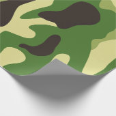 Papier Cadeau Khaki camouflage pattern (Coin)
