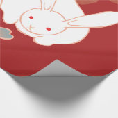 Papier Cadeau Kimono japonais Cute Rabbits Art (Coin)