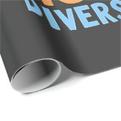 Papier Cadeau Kindness Peace Equality Love Inclusion Hope Divers (Coin rond)