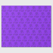 Papier Cadeau kindness to neighbour purple (Plat)