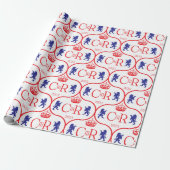 Papier Cadeau King Charles CIIIR Coronation 2023 Royaume-Uni (Déroulé)