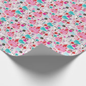 Papier Cadeau kiprincess castle and unicorn (Coin)