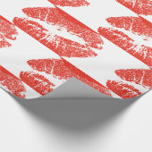 Papier Cadeau Kissing Red lips (Coin)