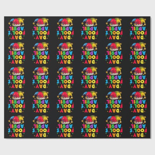 Papier Cadeau Kit de blagues drôles pour le 1er avril (Plat)