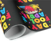 Papier Cadeau Kit de blagues drôles pour le 1er avril (Coin rond)